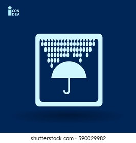 icon of umbrella