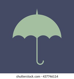 Icon of Umbrella. Eps-10.