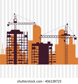 icon of under construction design, editable graphic