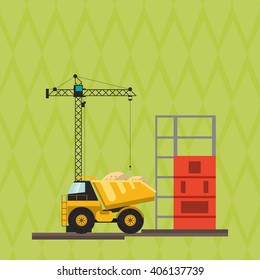 icon of under construction , editable graphic