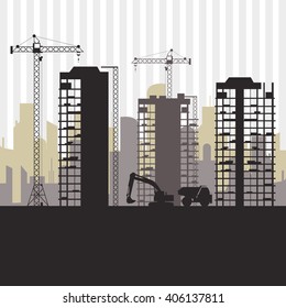 icon of under construction , editable graphic