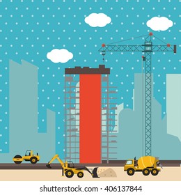 icon of under construction , editable graphic