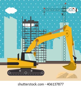 icon of under construction , editable graphic