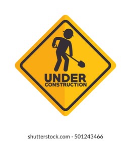 icon under construction worker