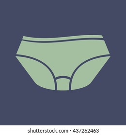 Icon of Under Garments. Eps-10.