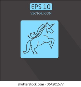 icon Unicorn.pony.logo