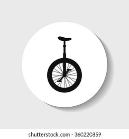 Icon unicycle.