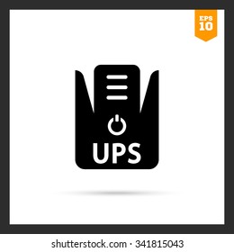 Icon of uninterruptible power supply