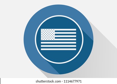 Icon of the United States flag.