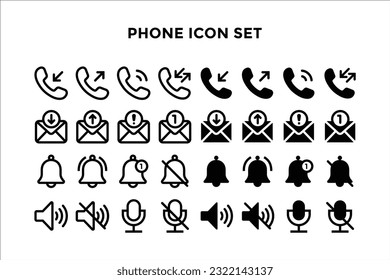 Icon Universal Phone Outline Modern