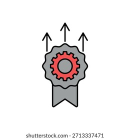 Icon a upgrade, isolated against a clean background.