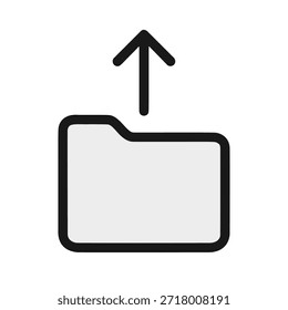 Icono de Cargar de iconos con animación de flecha hacia arriba