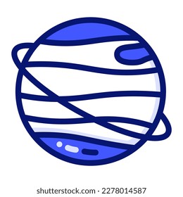 Icon Uranus can be used for web app, infographic etc