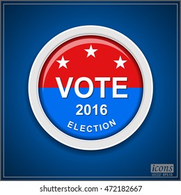 Icon for US presidential election in 2016