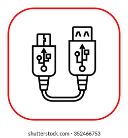 Icon of USB to mini USB extender