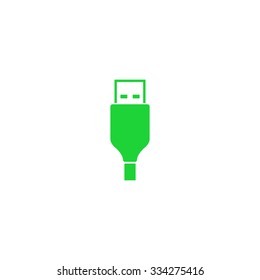 Icon usb plug.
