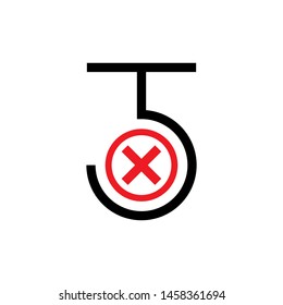 Icon of Use No Hook. Goods Handling Rule - Illustration As A Simple Vector & Trendy Symbol for Design and Websites, Presentation or Mobile Application.