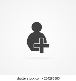 Icon of user.