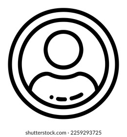 Usuario de iconos Ilustración puede utilizarse para la información de la aplicación web gráfico etc