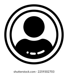 Usuario de iconos Ilustración puede utilizarse para la información de la aplicación web gráfico etc