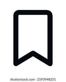 Icon user interface bookmark style