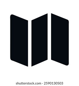 Icon user interface map navigation illustration