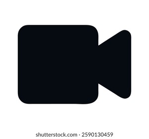 Icon user interface video camera illustration