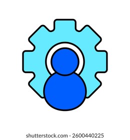 Icon a user settings, isolated against a clean background.