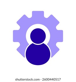 Icon a user settings, isolated against a clean background.