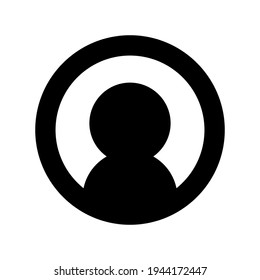 Icon User With Style Glyph 