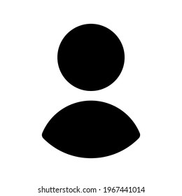 Symbol-Benutzer mit Stilüberschrift