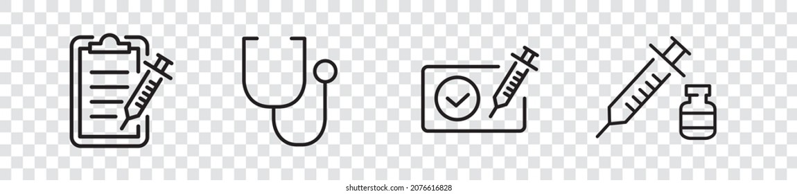 icon of vaccine covid19 vector