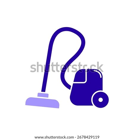 Icon a Vacuum Cleaner, isolated against a clean background.