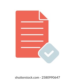 Icon a validation, isolated against a clean background.