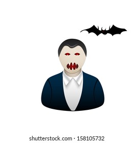 Icon vampire bat