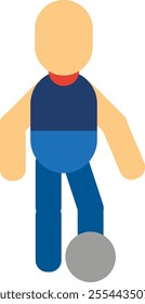 icon of various poses in football game