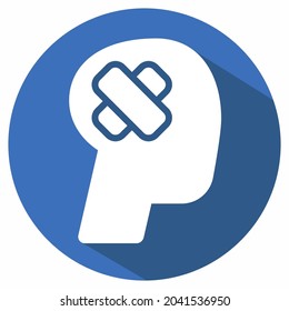 Icon Vector of Accident - Long Shadow Style - Simple illustration, Editable stroke, Design template vector, Good for prints, posters, advertisements, announcements, info graphics, etc.