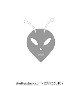 icon vector alien illustration design