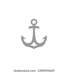 icon vector anchor illustration design trendy