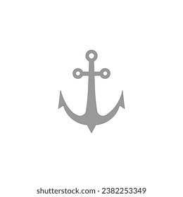 icon vector anchor template design trendy