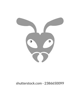 Symboldesign der Vektorgrafik-Ameisenvorlage