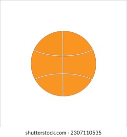 Vektorgrafik-Basketballdesign