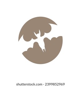 icon vector bat template design trendy