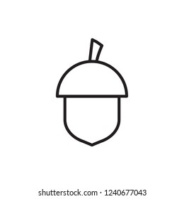 icon vector. bean icon