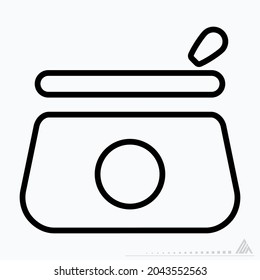 Icon Vector of Beauty Case - Line Style - Simple illustration, Editable stroke, Design template vector, Good for prints, posters, advertisements, announcements, info graphics, etc.