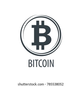 icon vector bitcoin