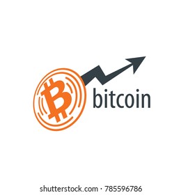 icon vector bitcoin