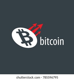 icon vector bitcoin
