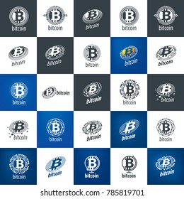icon vector bitcoin