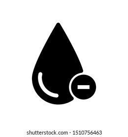 icon vector blood simple design